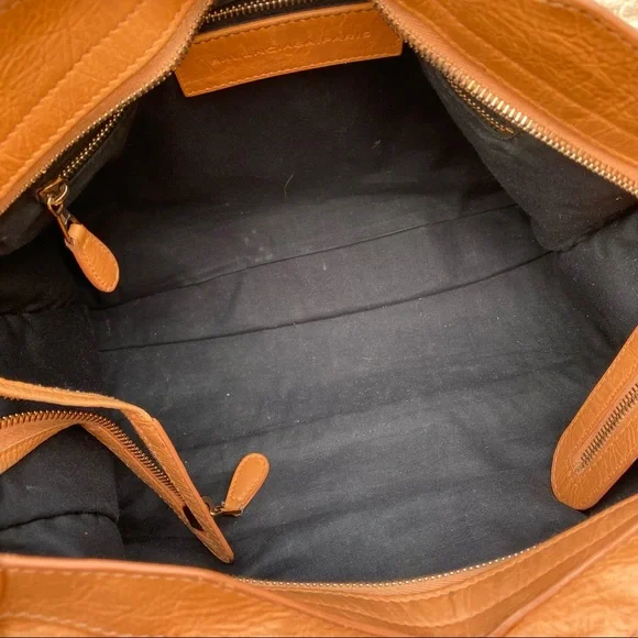 SOLD Balenciaga Rose Blush Leather Motorcycle Bag - Picture 14 of 16